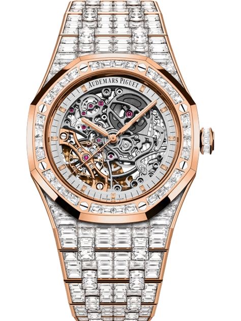 audemars piguet pink gold skeleton|audemars piguet skeleton diamond.